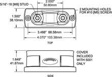 Load image into Gallery viewer, MEGA® / AMG® Fuse Block - 100-300A with Cover